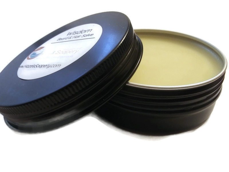 Hazels Soapery Wisdom All Natural Beard Salve