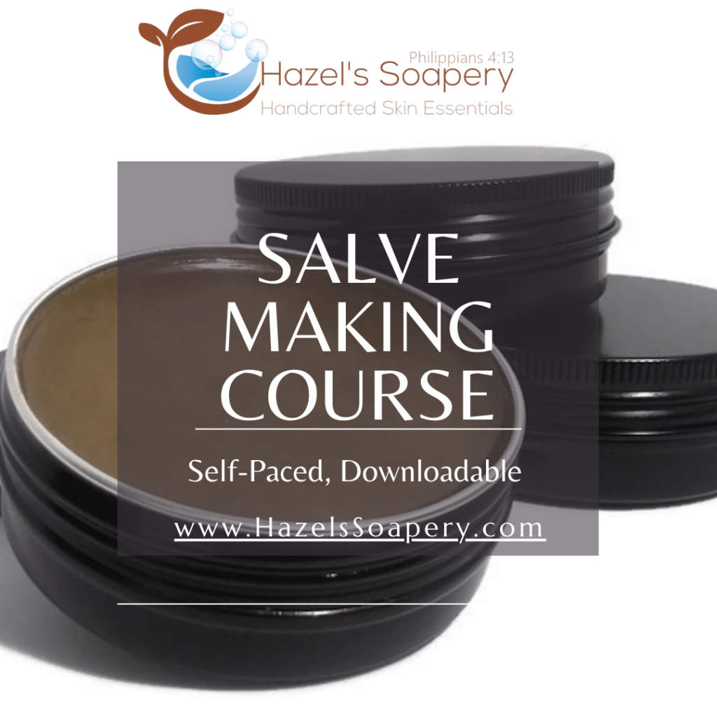 Level up your self-care game with Hazel's Soapery DIY Salve Making Class! Create your own soothing salves at your own speed and dive into the world of natural ingredients. Enroll now to uncover the beauty of botanical crafting.