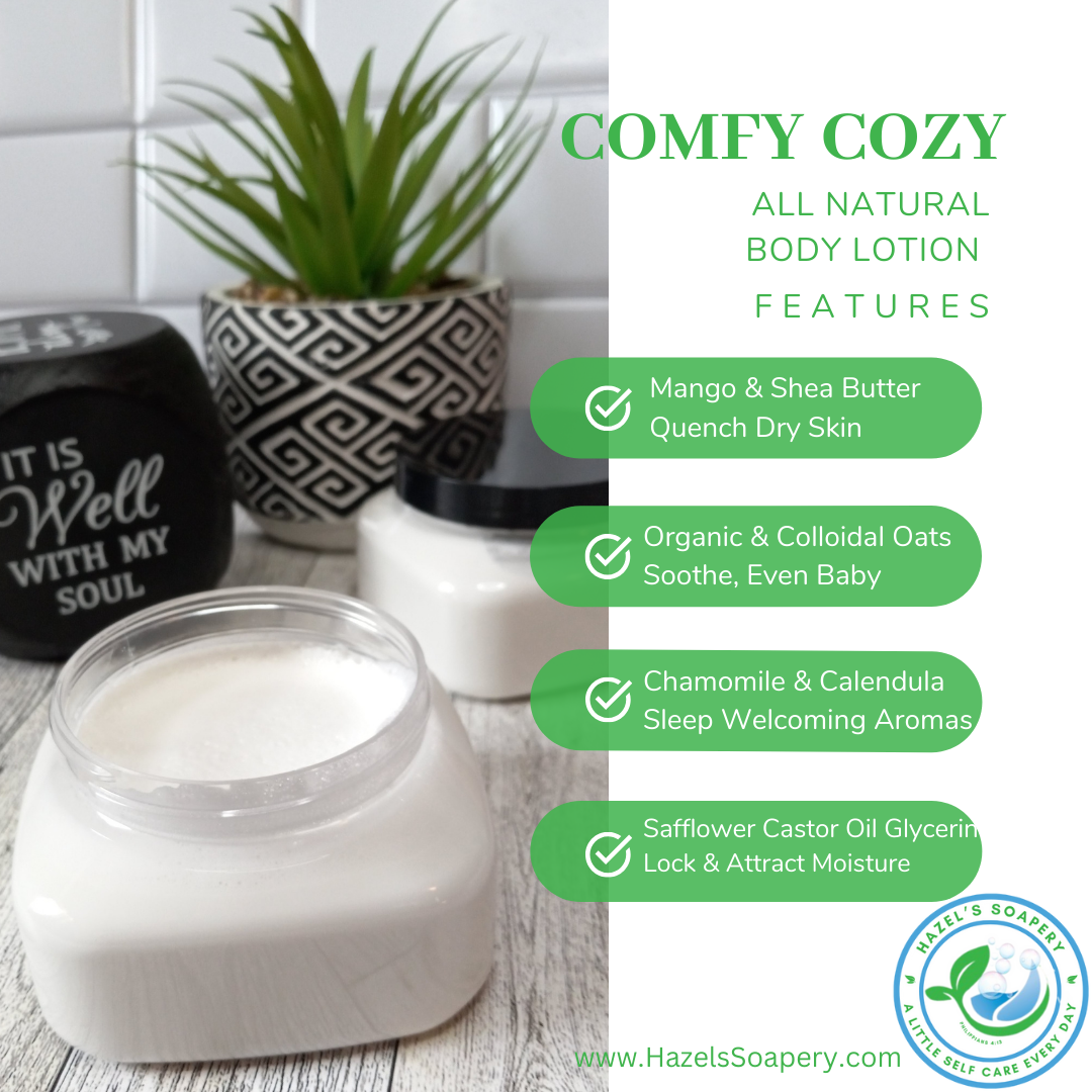 Hazel's Soapery Comfy Cozy Lotion