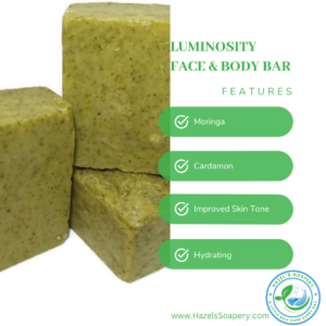 Luminosity Face and Body Soap with Cardamom and Moringa