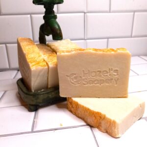 Hazels Soapery Cashmere Cream Soap Bars