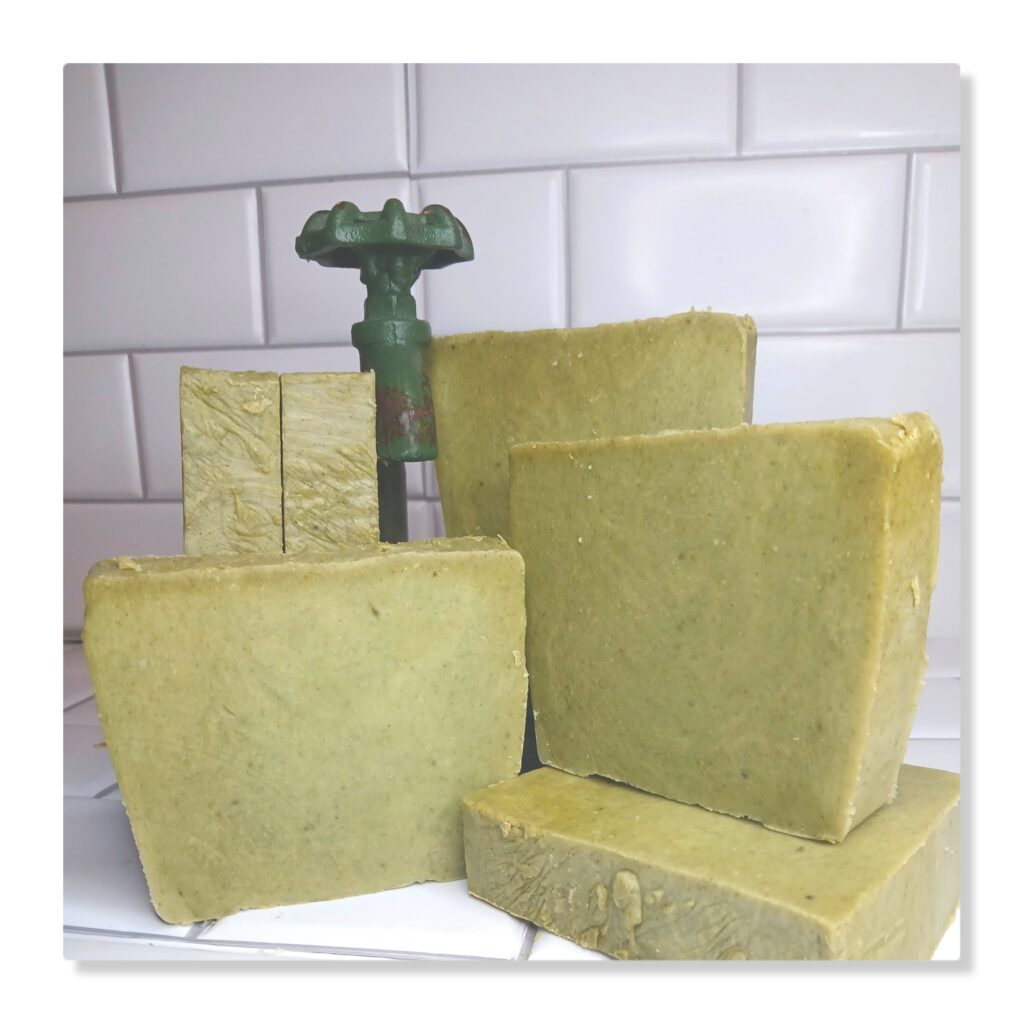 hazels soapery balance moringa and neem soap bar