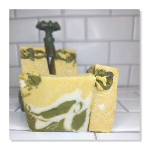 Honeysuckle soap hazels soapery