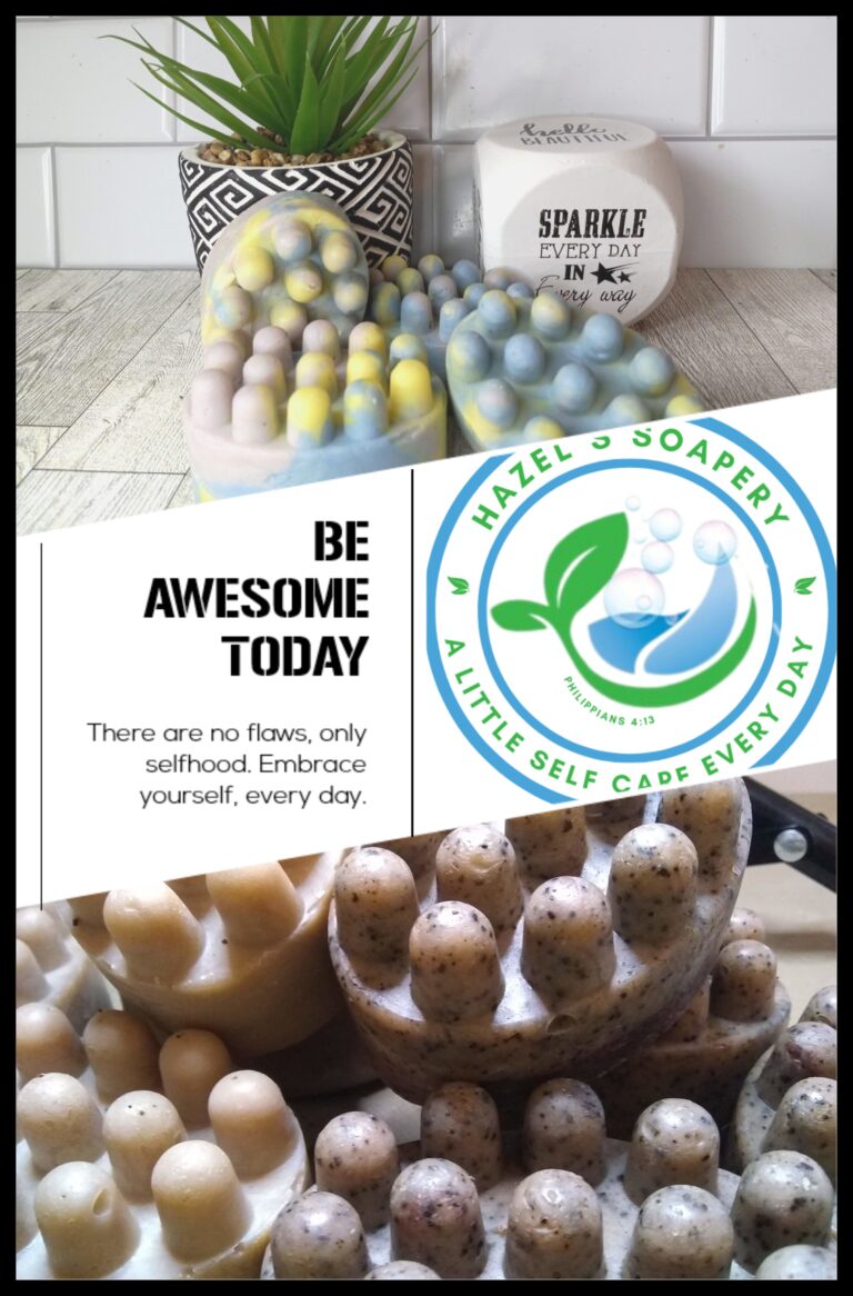 Boho Chic and Im Awake Massage Bars by Hazel's Soapery