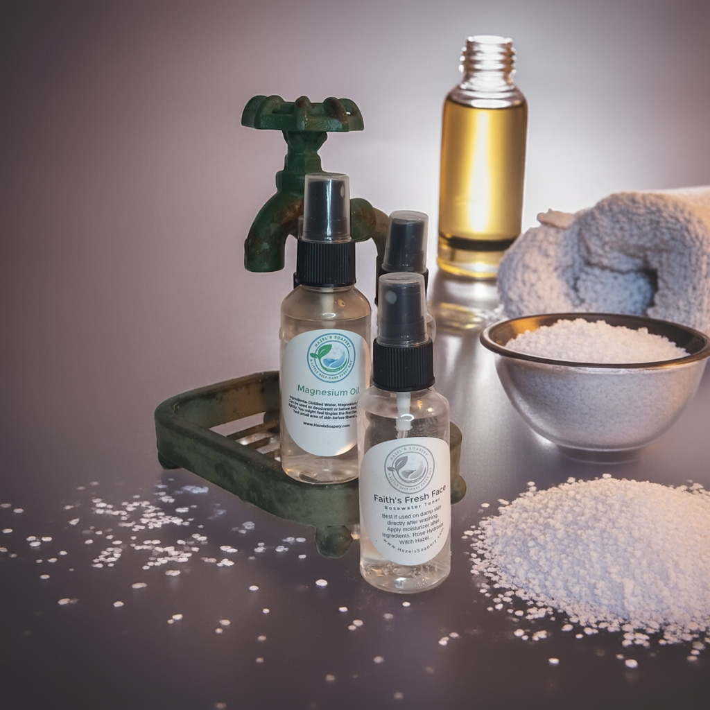 Magnificent Magnesium Oil Hazels Soapery