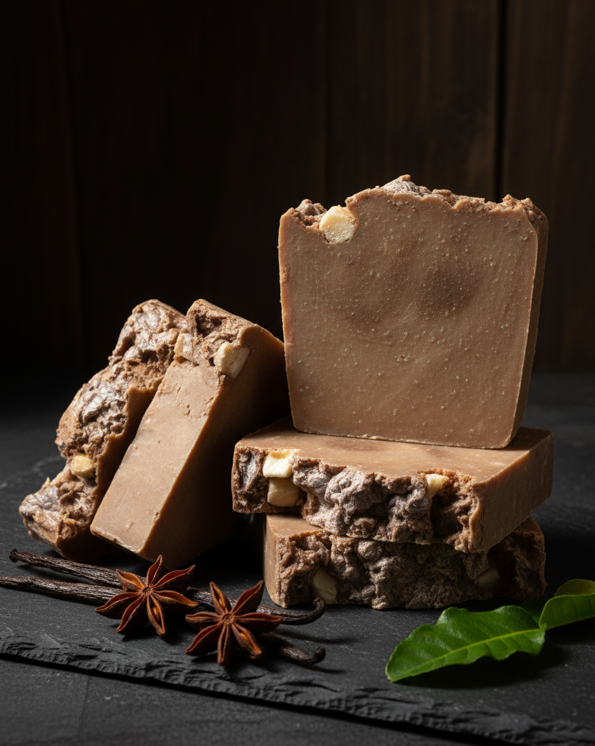 Mellow Vanilla Marshmallow Soap bar Hazel's Soapery