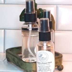 Faith's Fresh Face Rosewater & Witch Hazel Facial Toner | Hydrating Face Mist